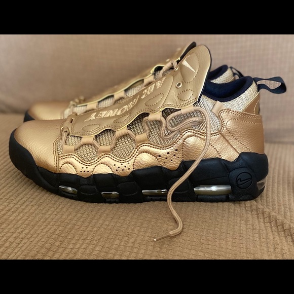 gold air money nike